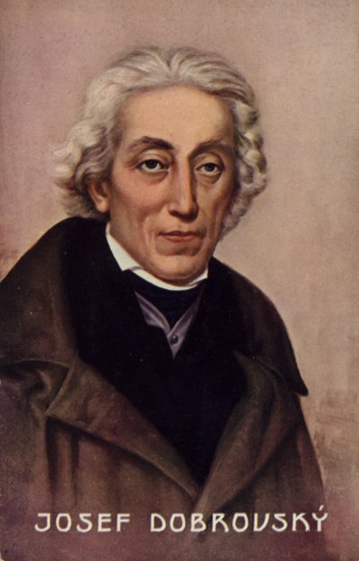Josef Dobrovský (1753-1829), philologue et historien tchèque - Czech School