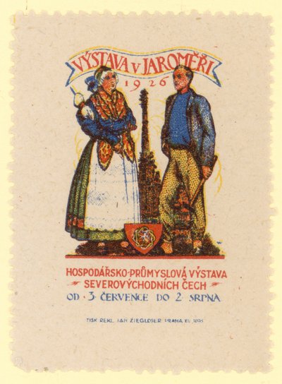 Exposition économique et industrielle de la Bohême du Nord-Est, Jaromer, Tchécoslovaquie, 1926 - Czech School