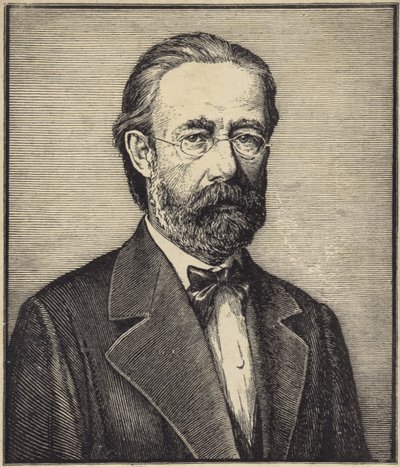Portrait de Bedrich Smetana - Czech School
