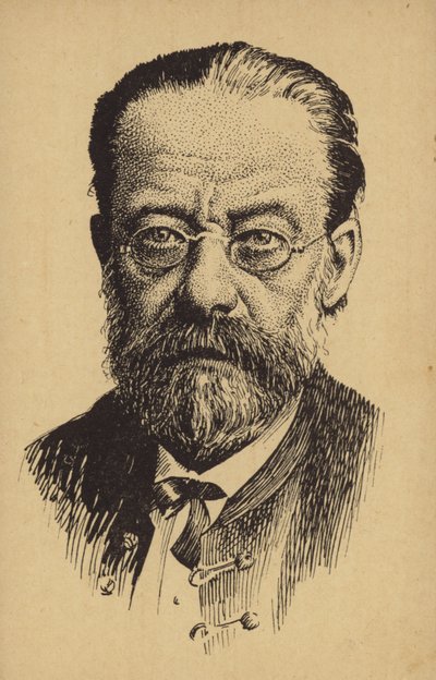 Portrait de Bedrich Smetana - Czech School