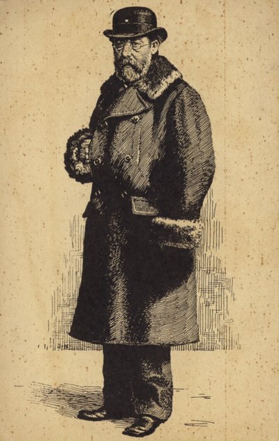 Portrait de Bedrich Smetana - Czech School