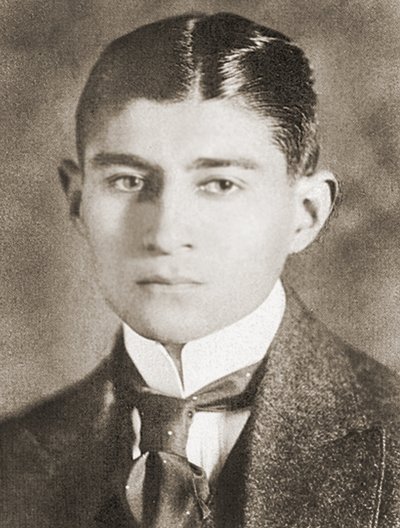 Portrait de Franz Kafka, (1883 – 1924) - Czech School