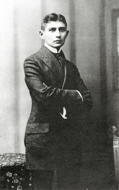 Portrait de Franz Kafka, (1883 – 1924) - Czech School
