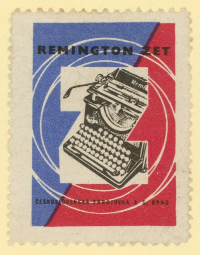 Machines à écrire Remington - Czech School