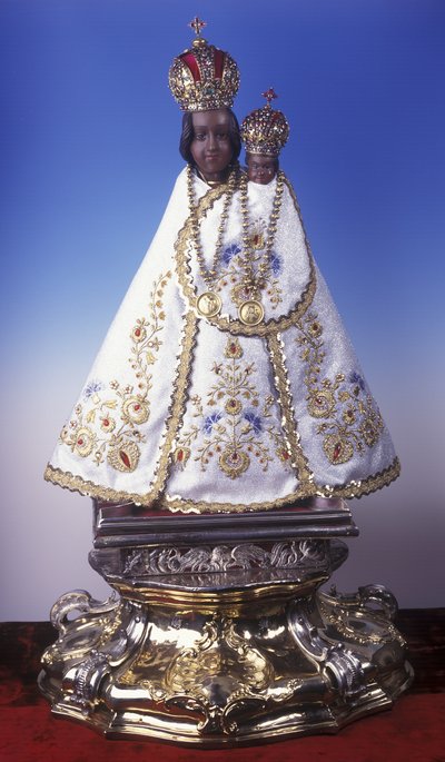 Statuette de la Vierge Marie de Svatá Hora - Czech School