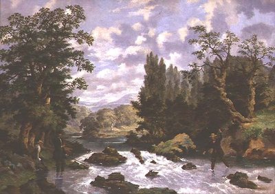 Pêcheurs jouant leur prise - D. the Younger Wolstenholme