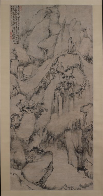 Les Pins Étranges du Mont Tiantai, 1687 - Dai Benxiao