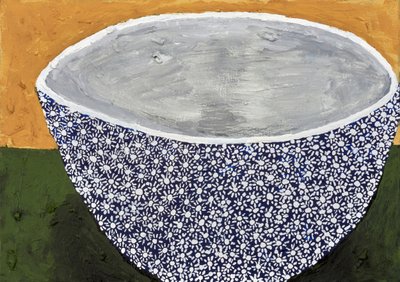 Bol « Blue Daisy » - Dale Hefer & Family