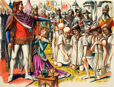 Bourgeois de Calais et le roi Édouard III d