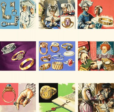 Bagues et bijoux à travers les âges - Dan Escott