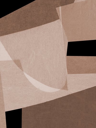 Collage abstrait - Dan Hobday