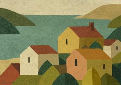 Village côtier paisible - Dan Hobday