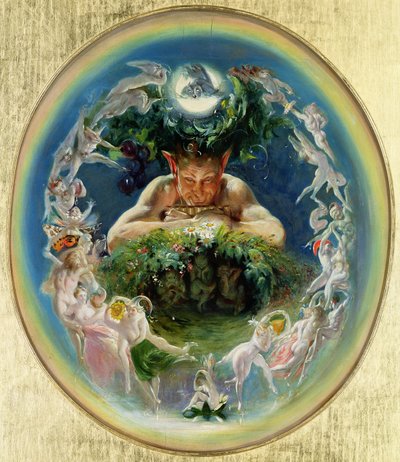 Faune et les fées, vers 1834 - Daniel Maclise