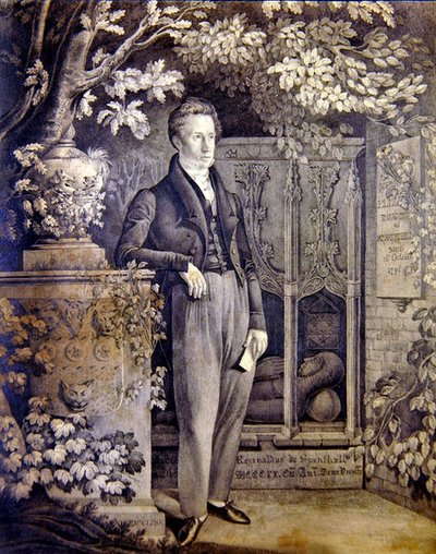 Portrait de Richard Sainthill, c.1820-c.1850 - Daniel Maclise