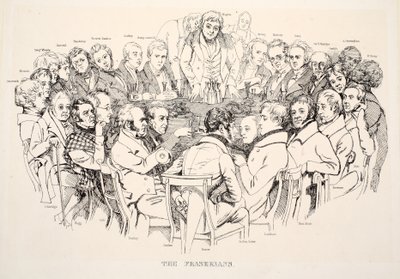 Les Fraserians, pub. 1835 - Daniel Maclise