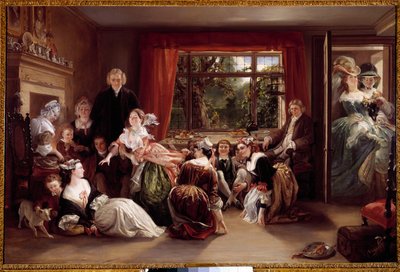 Le jeu de la chasse au chausson - Daniel Maclise
