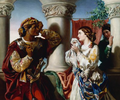 Othello et Desdémone - Daniel Maclise
