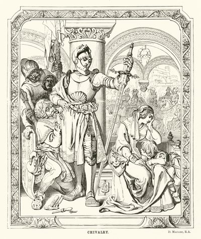 Chevalerie - Daniel (after) Maclise