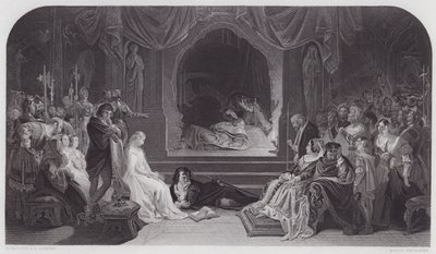 Hamlet - Daniel (after) Maclise