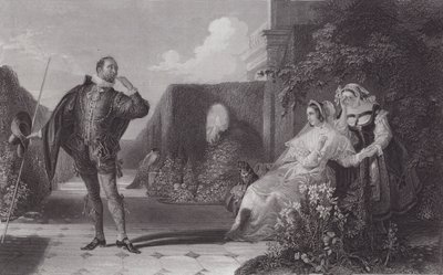 Malvolio, La Nuit des Rois - Daniel (after) Maclise