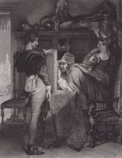 Salvator Rosa - Daniel (after) Maclise