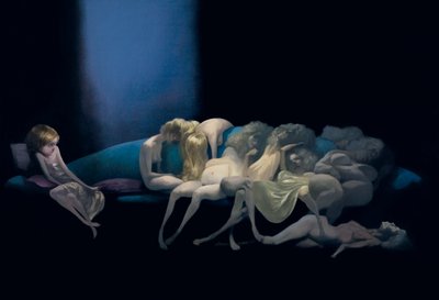 La jeune mariée et les épouses mortes, de Barbe Bleue par Charles Perrault (1628-1703) - Daniel Cacouault