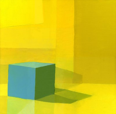 Jaune et bleu - Daniel Cacouault