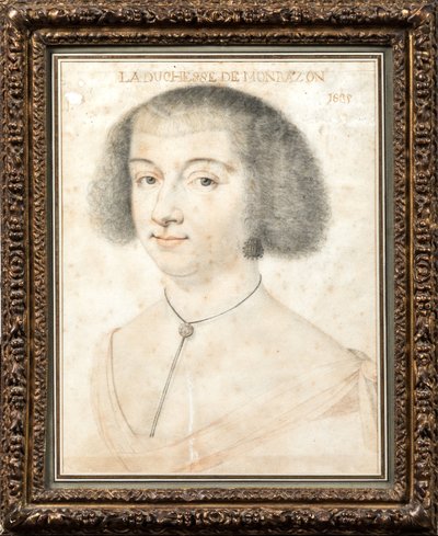 Daniel Dumonstier - Portrait de la duchesse de Montbazon - Daniel Dumonstier