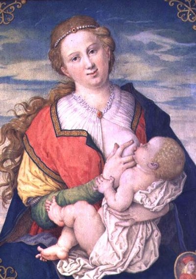 Vierge et Enfant, 1600 d