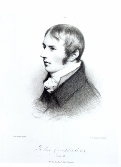 John Constable, âgé de 20 ans, gravé par Thomas Herbert Maguire - Daniel Gardner
