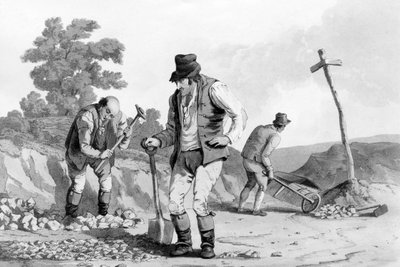 Les Réparateurs de routes, 1812 - Daniel Havell