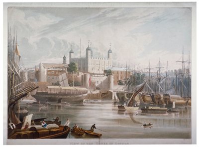 Tour de Londres, 1819 - Daniel Havell