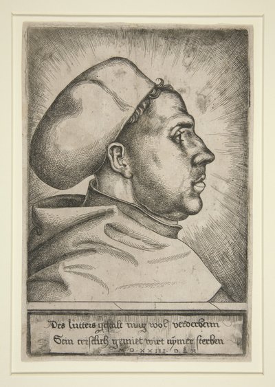 Martin Luther, 1523 - Daniel Hopfer