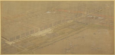 Planche 114 de The Plan of Chicago, 1909 : Chicago. Boulevard et promenade proposés sur Michigan Avenue et Pine Street - Daniel Hudson Burnham