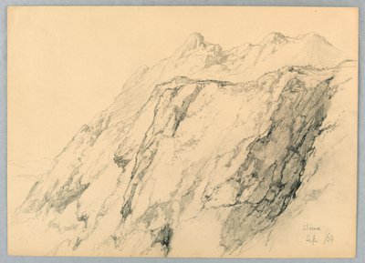 Une falaise à Stowe - Daniel Huntington
