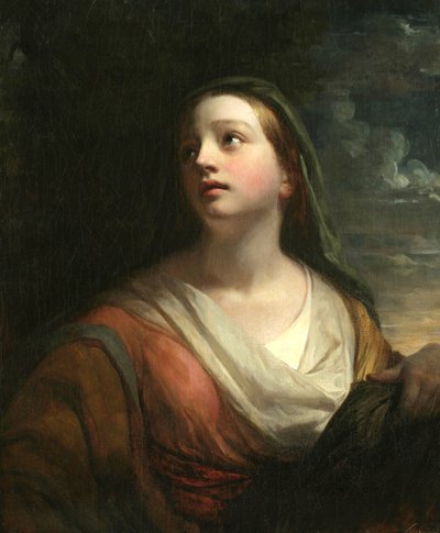 Une Sibylle, 1839 - Daniel Huntington