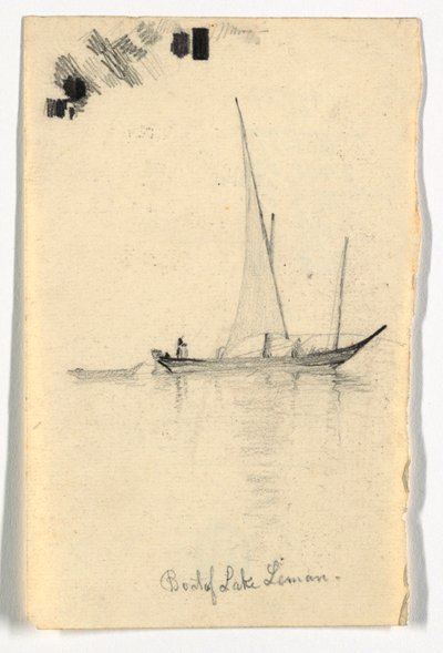 Bateau du lac Léman (lac de Genève) - Daniel Huntington