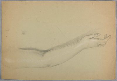 Dessin, étude pour le double de "C", 1850 - Daniel Huntington