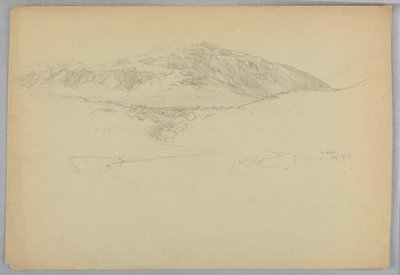 Esquisse de paysage, Mont Desert, Maine - Daniel Huntington