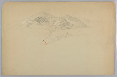 Esquisse de paysage, Mont Desert, Maine - Daniel Huntington