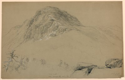 Regard vers le sud, Mont Mansfield, Vermont - Daniel Huntington