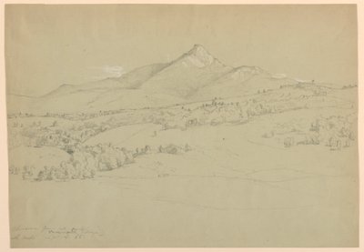 Mont Chocorua depuis la colline près du village de Tamworth - Daniel Huntington