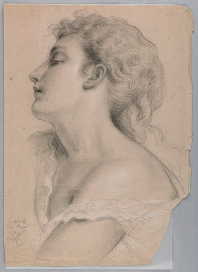 Mme B comme Paix, étude pour "Justice et Paix" - Daniel Huntington