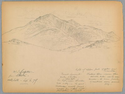 Mont Lafayette depuis Oak Hill, Littleton, New Hampshire - Daniel Huntington