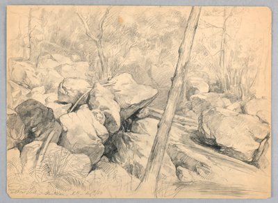 Près des Chutes de Wildcat Brook, Jackson, New Hampshire - Daniel Huntington