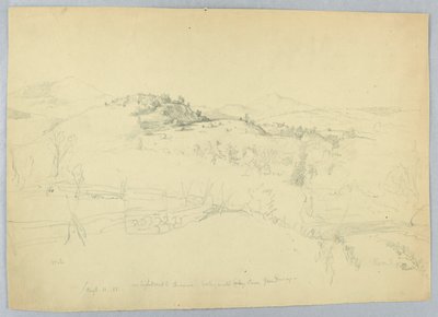 Sur la Route la Plus Haute vers Chocorua, Regardant vers le Nord, Près de Canas Pond - Daniel Huntington