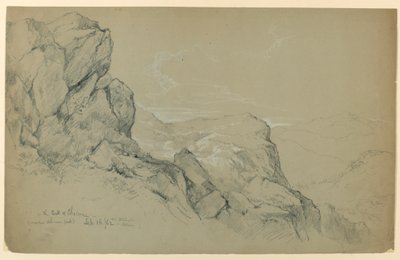 Au sommet de Chocorua - Daniel Huntington