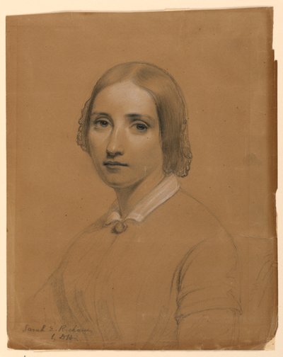 Portrait de Sarah E. Richards - Daniel Huntington