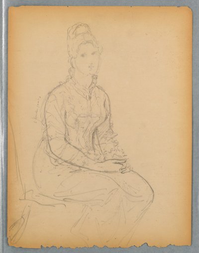 Femme assise - Daniel Huntington