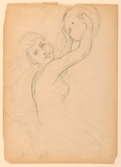 Esquisse pour une bacchante - Daniel Huntington